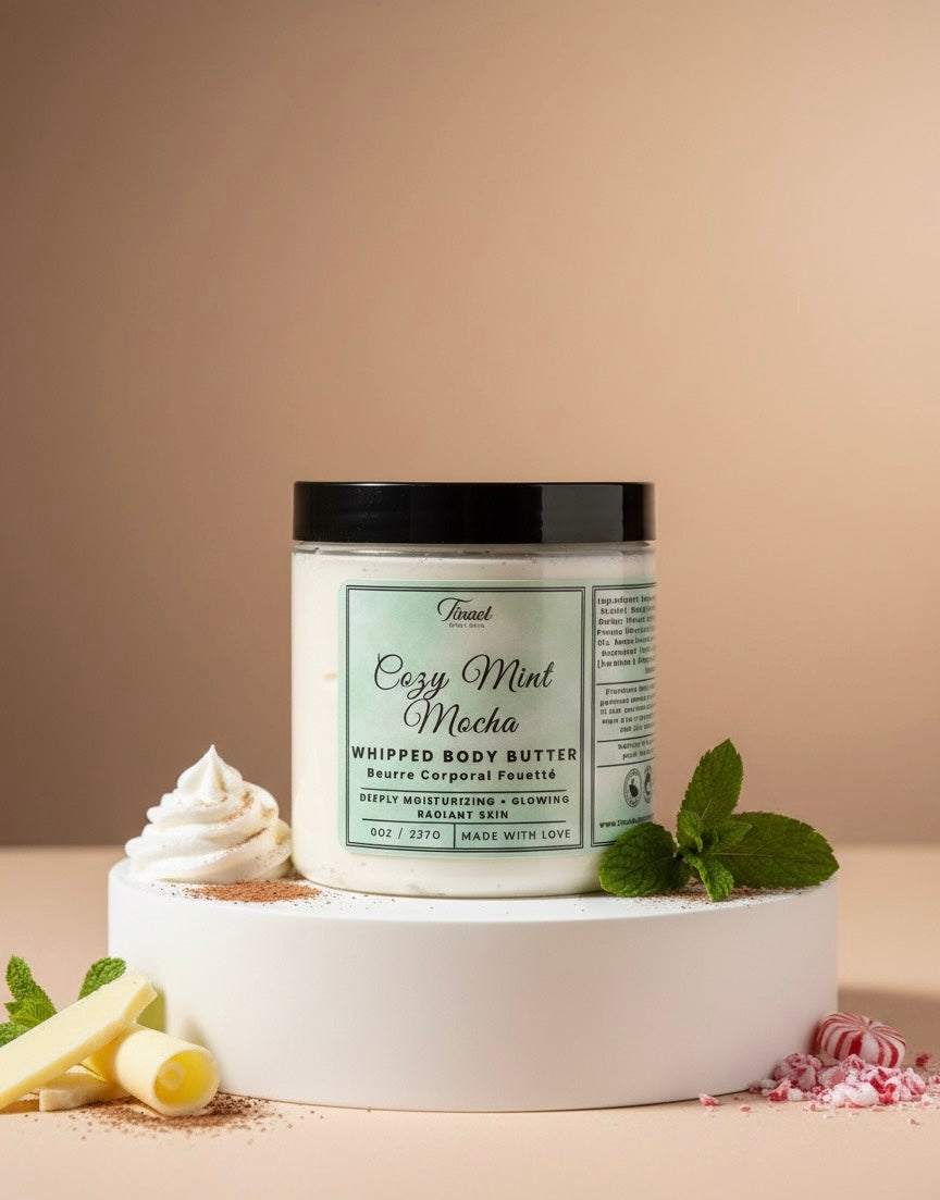 Cozy Mint Mocha || Whipped Body Butter