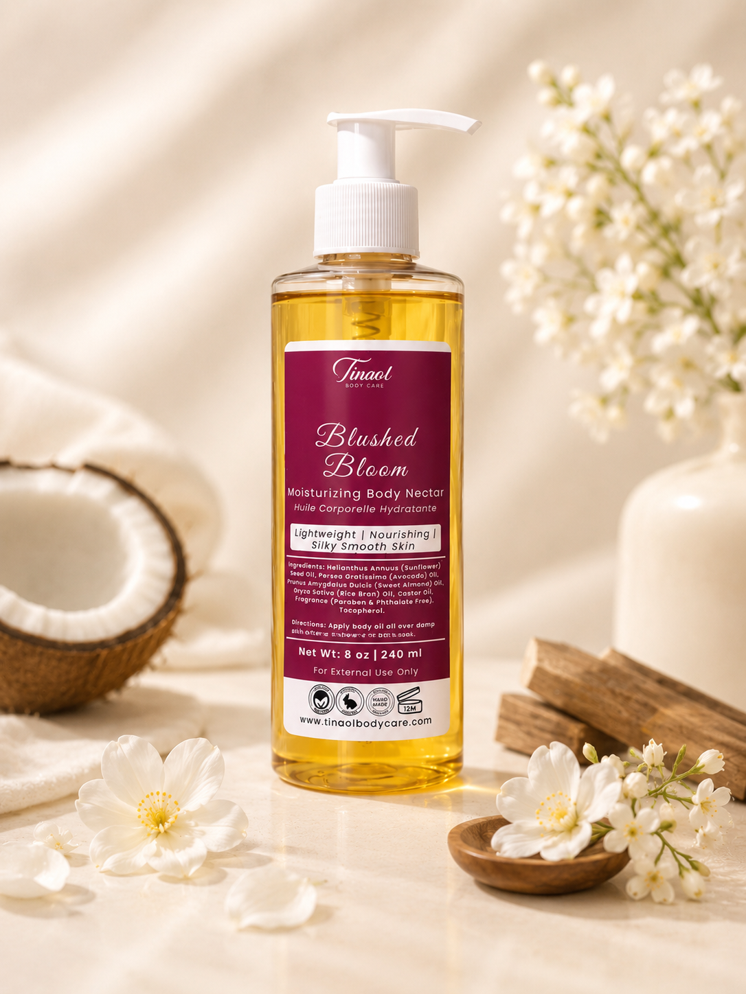 Blushed Bloom || Moisturizing Body Nectar