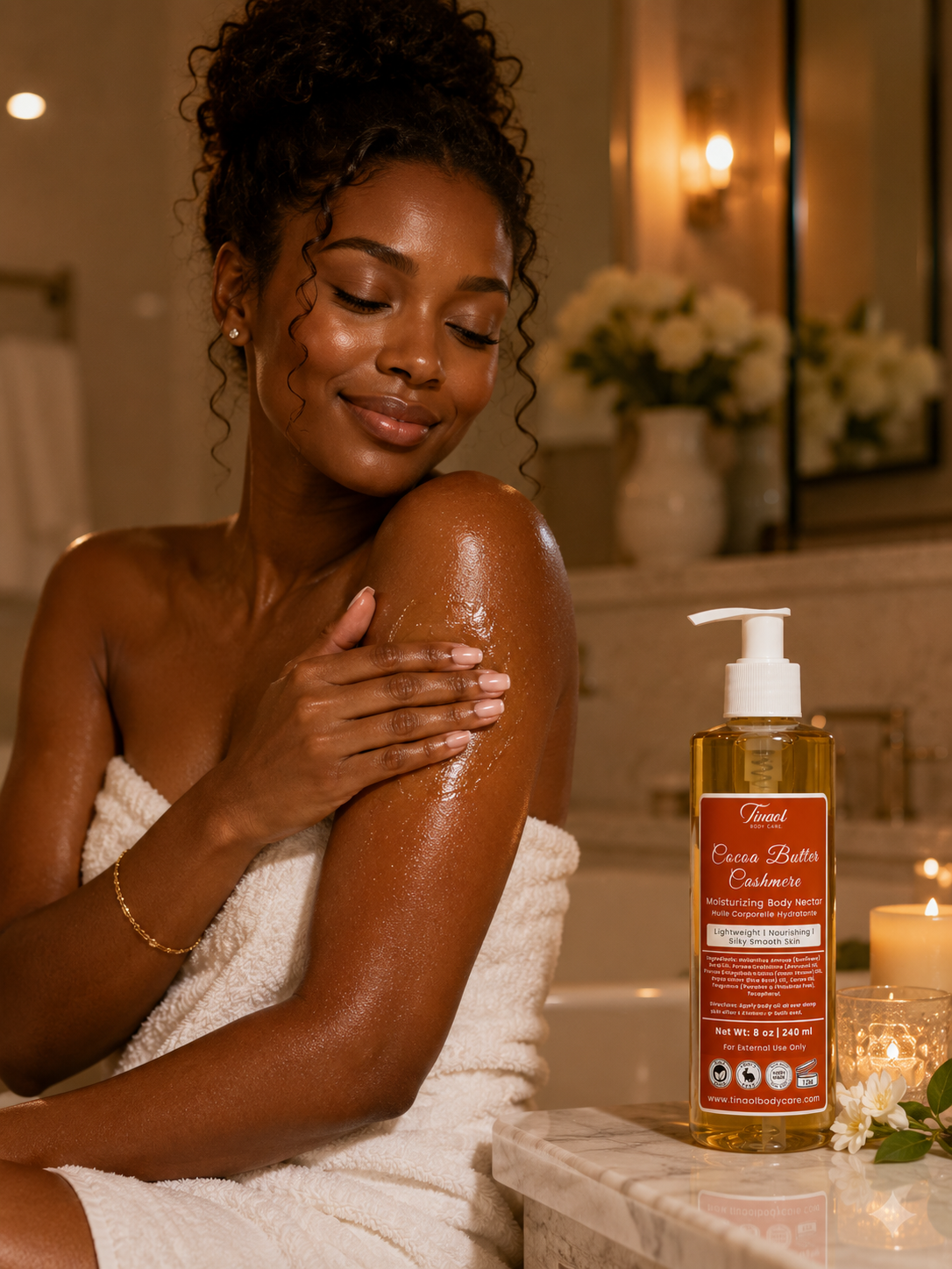 Cocoa Butter Cashmere || Moisturizing Body Nectar