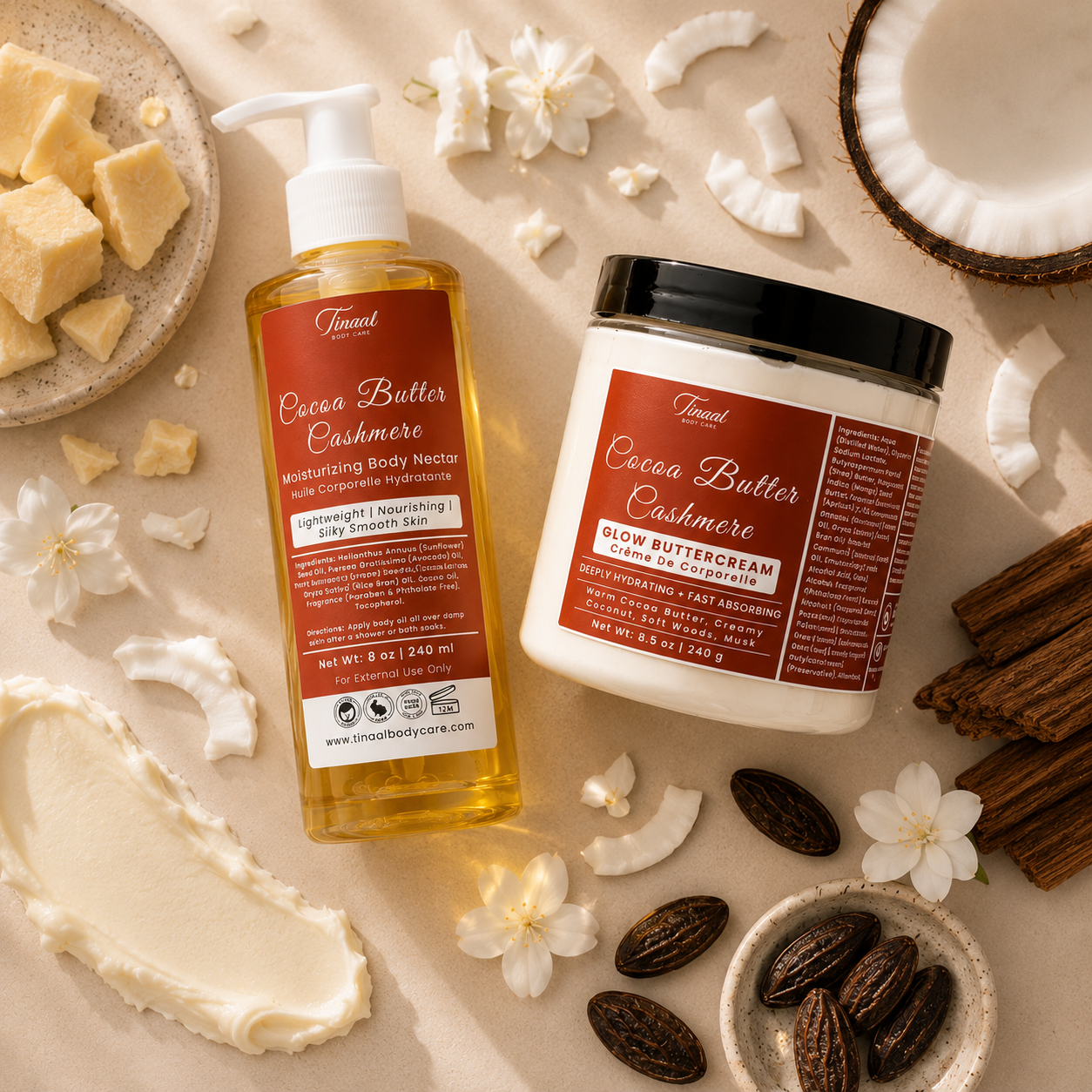 Cocoa Butter Cashmere Duo