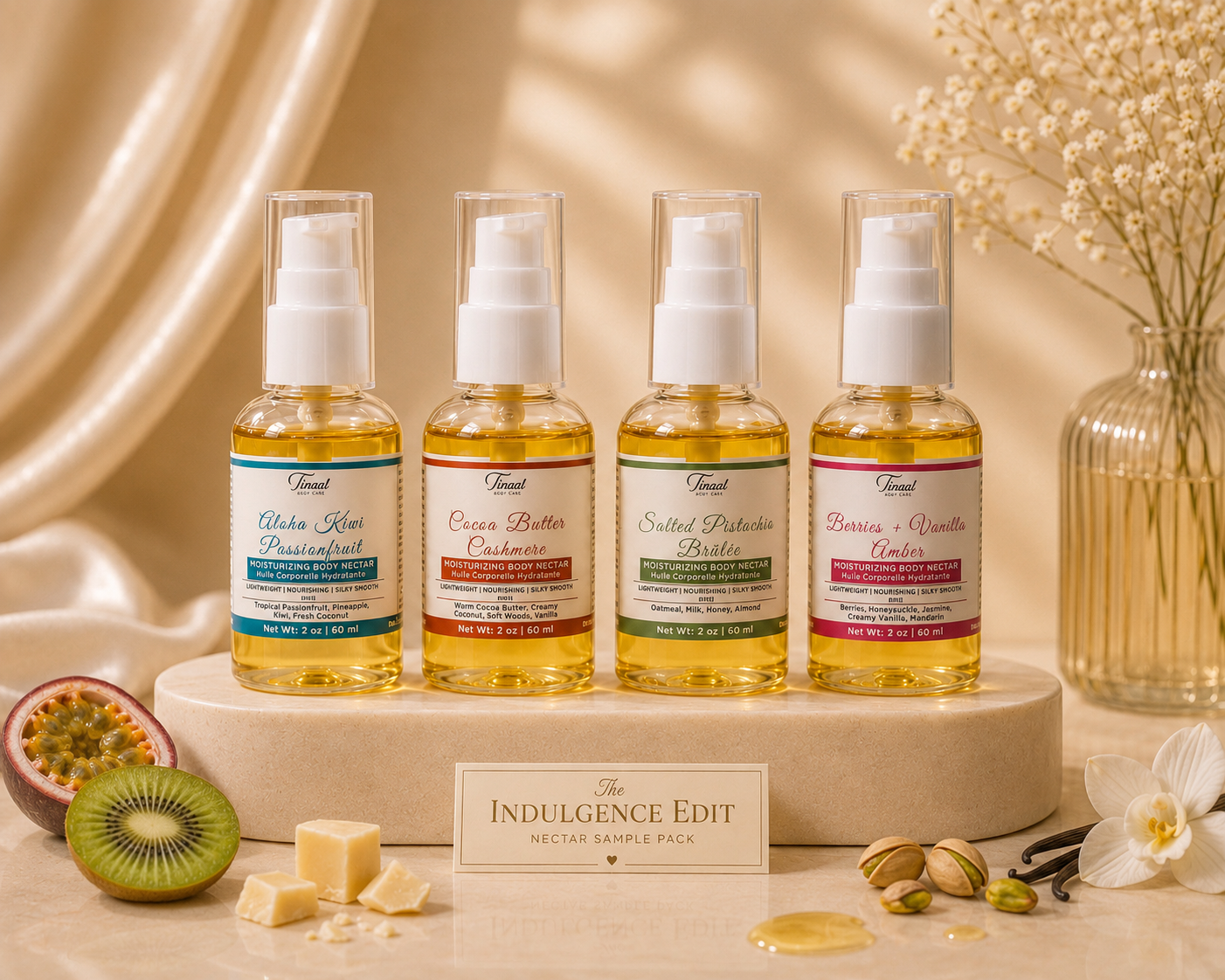 The Indulgence Edit Nectar Sample Pack