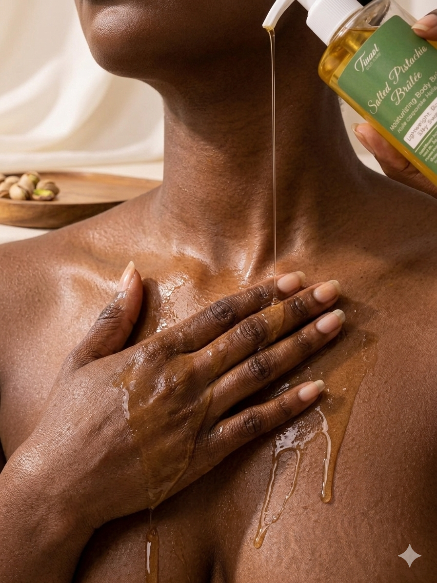 Salted Pistachio Brûlée || Moisturizing Body Nectar