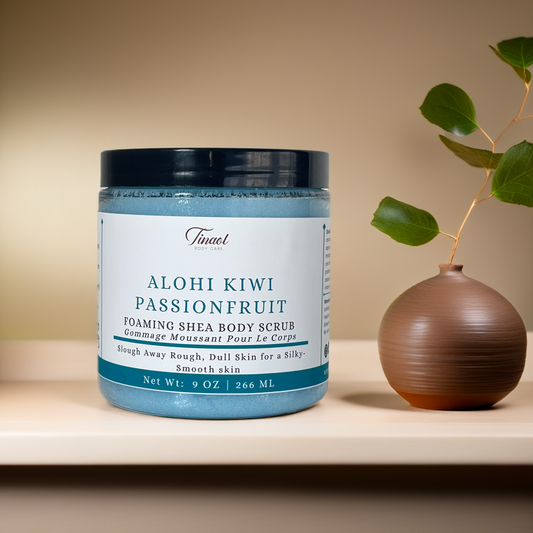 Aloha Kiwi Passionfruit || Foaming Shea Body Scrub
