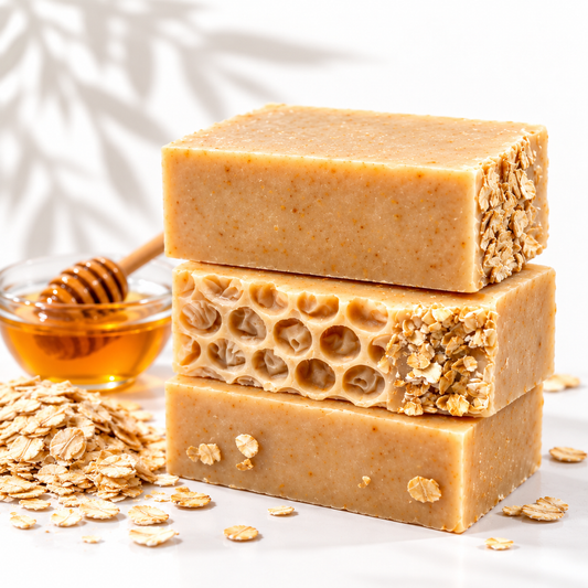 Oatmeal, Milk + Honey Soap