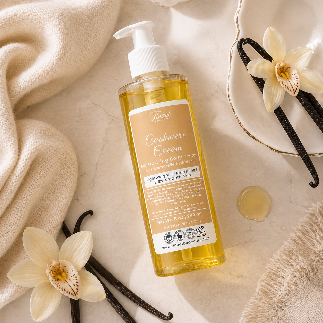 Cashmere Cream || Moisturizing Body Nectar