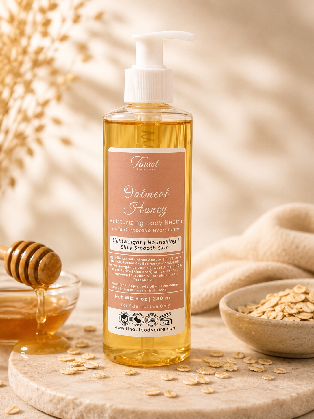 Oatmeal Honey || Moisturizing Body Nectar