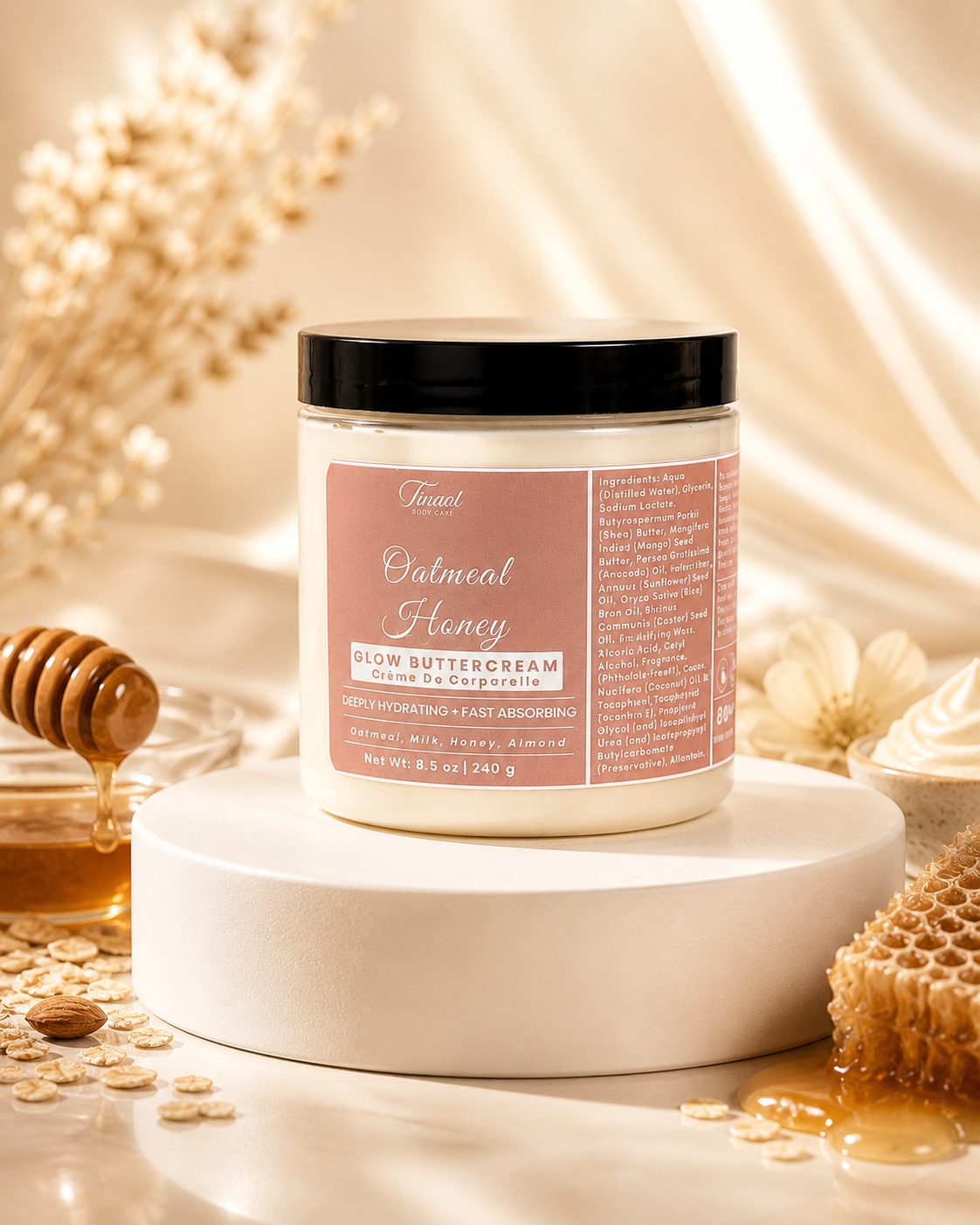 Oatmeal Honey || Glow Buttercream