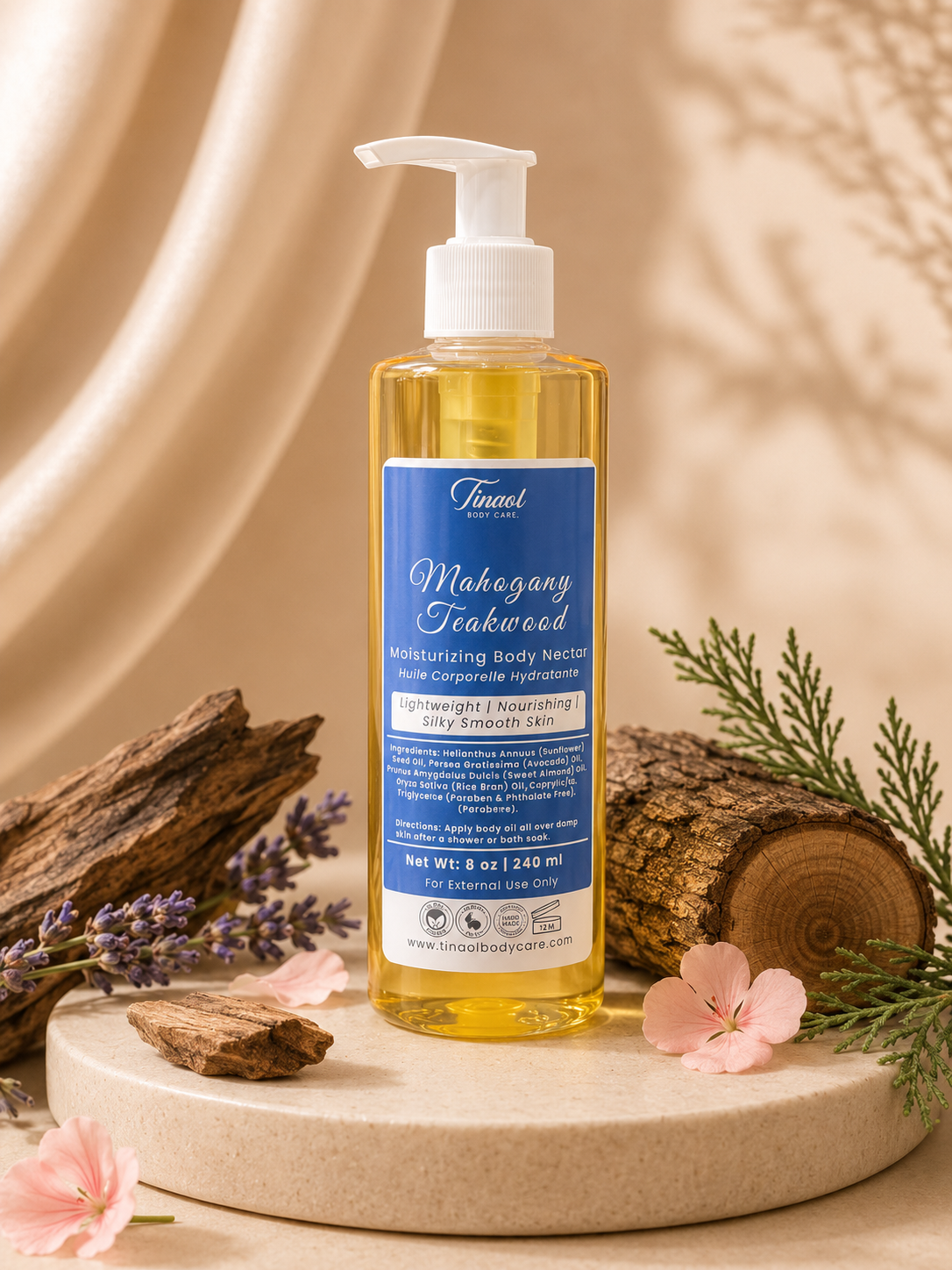 Mahogany Teakwood || Moisturizing Body Nectar