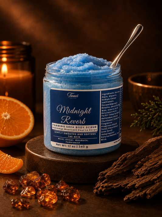 Midnight Reverb || Foaming Shea Body Scrub