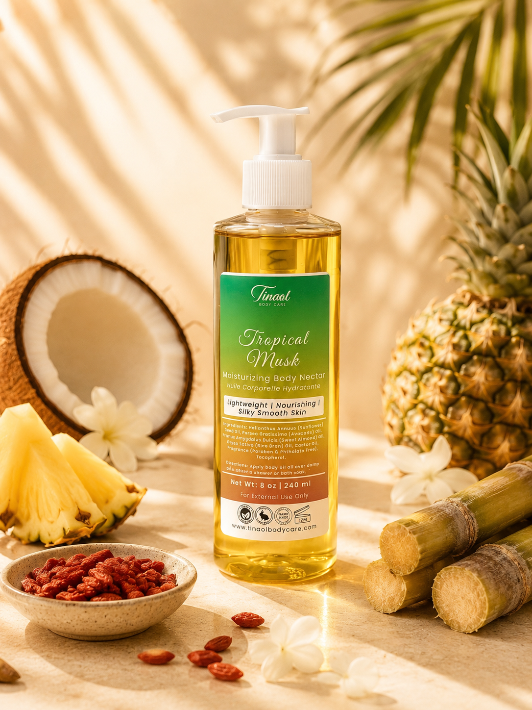 Tropical Musk || Moisturizing Body Nectar