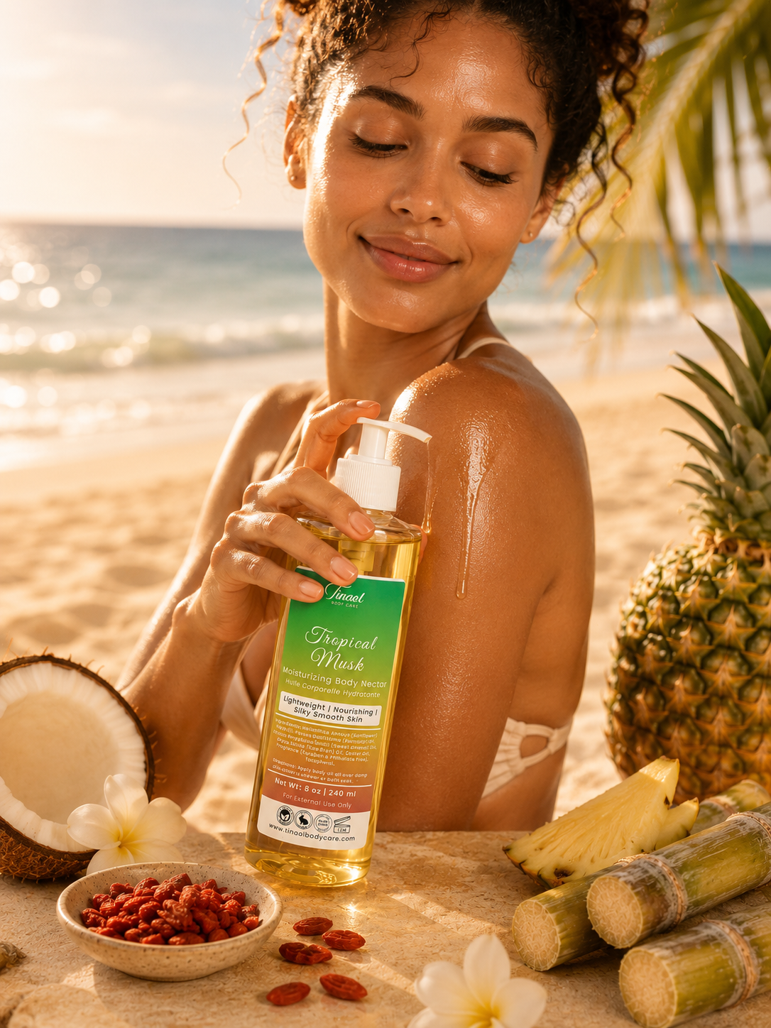 Tropical Musk || Moisturizing Body Nectar