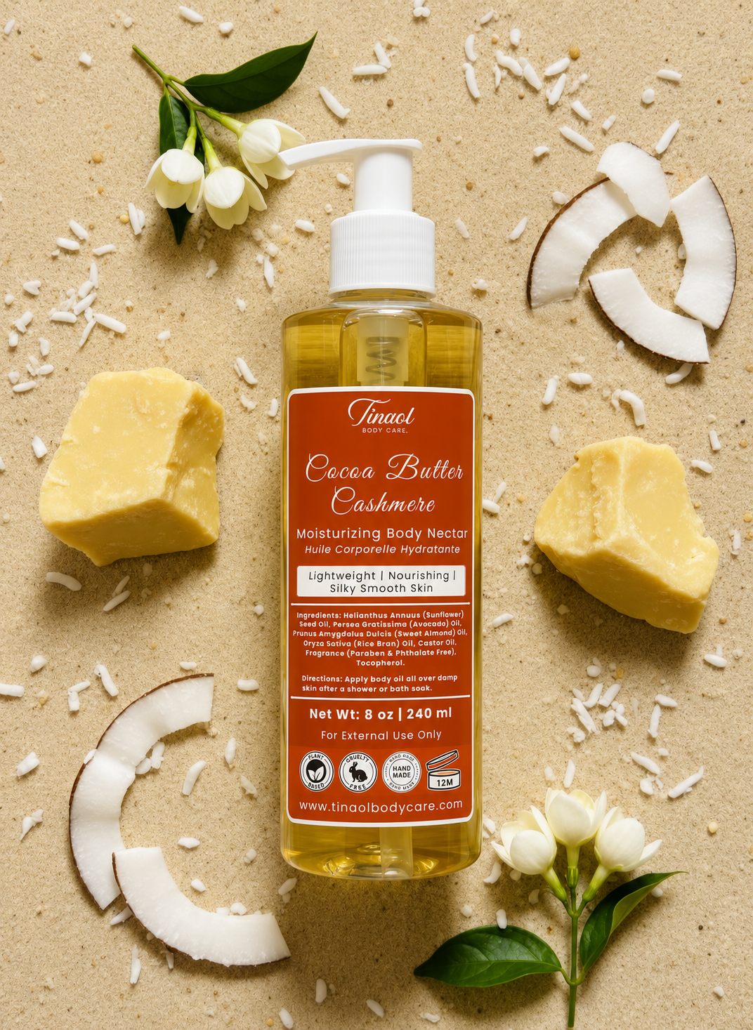 Cocoa Butter Cashmere || Moisturizing Body Nectar