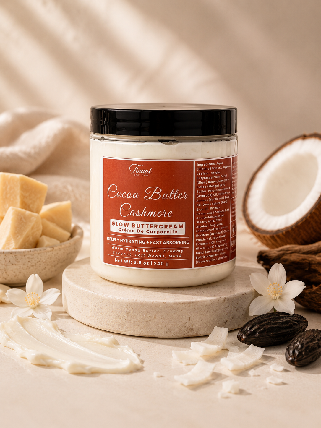 Cocoa Butter Cashmere || Glow Buttercream