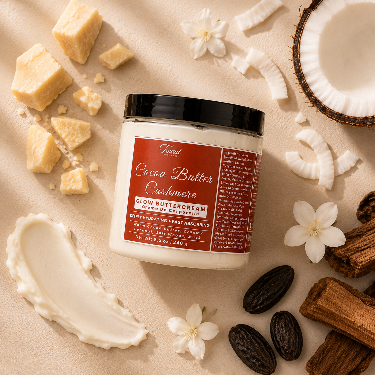 Cocoa Butter Cashmere || Glow Buttercream
