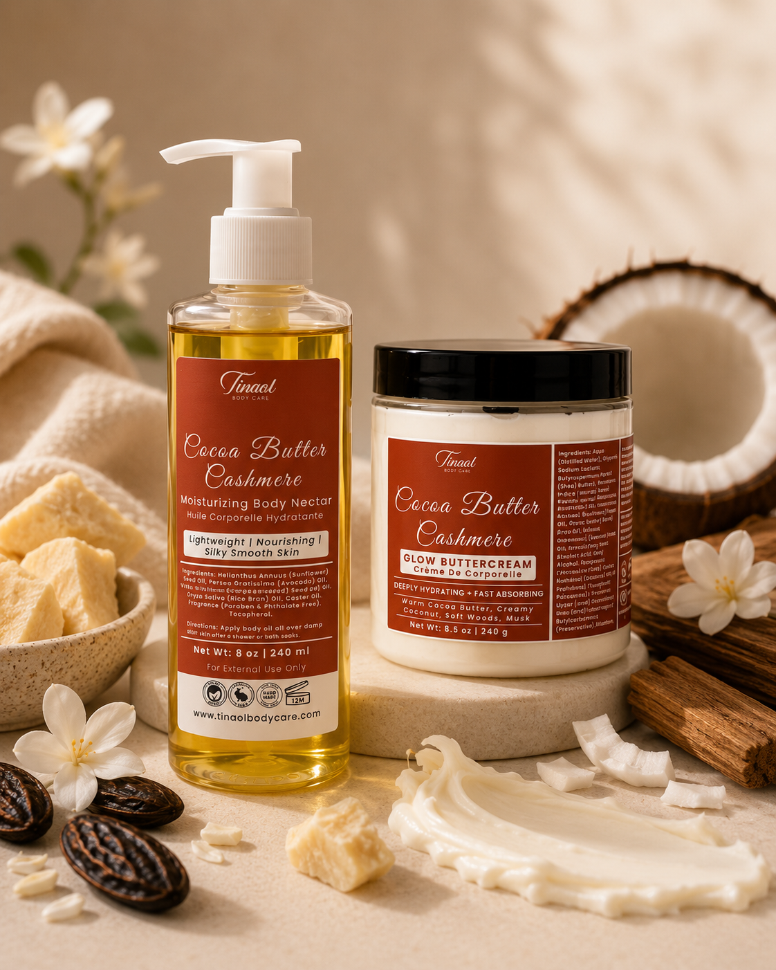 Cocoa Butter Cashmere Duo