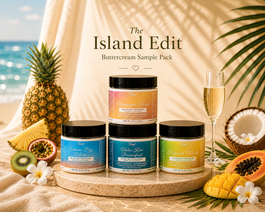 The Island Edit Glow Buttercream Sample Pack