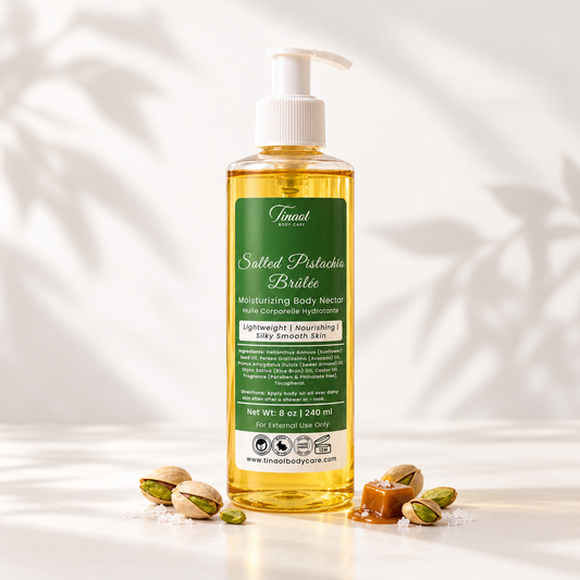 Salted Pistachio Brûlée || Moisturizing Body Nectar