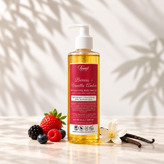 Berries + Vanilla Amber || Moisturizing Body Nectar