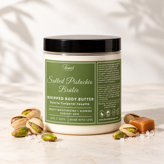 Salted Pistachio Brûlée || Whipped Body Butter