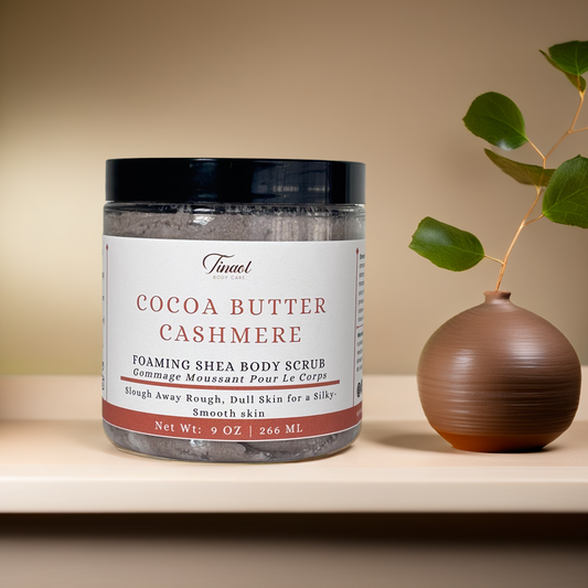 Cocoa Butter Cashmere || Foaming Shea Body Scrub