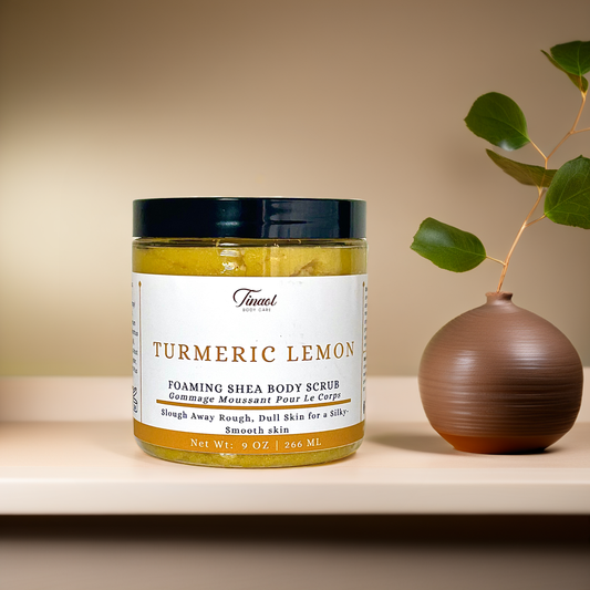 Turmeric Lemon || Brightening Foaming Body Scrub
