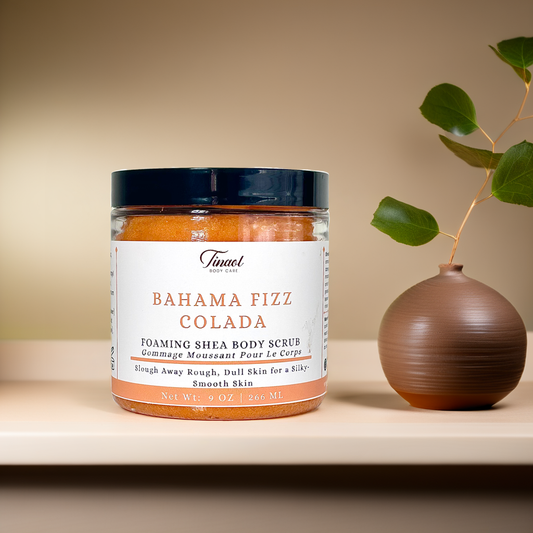 Bahama Fizz Colada || Foaming Shea Body Scrub
